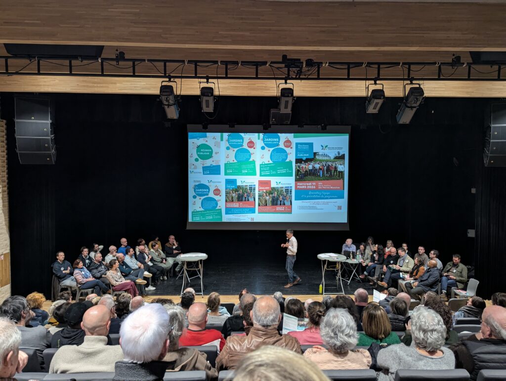 Merci pour votre présence à la réunion publique !